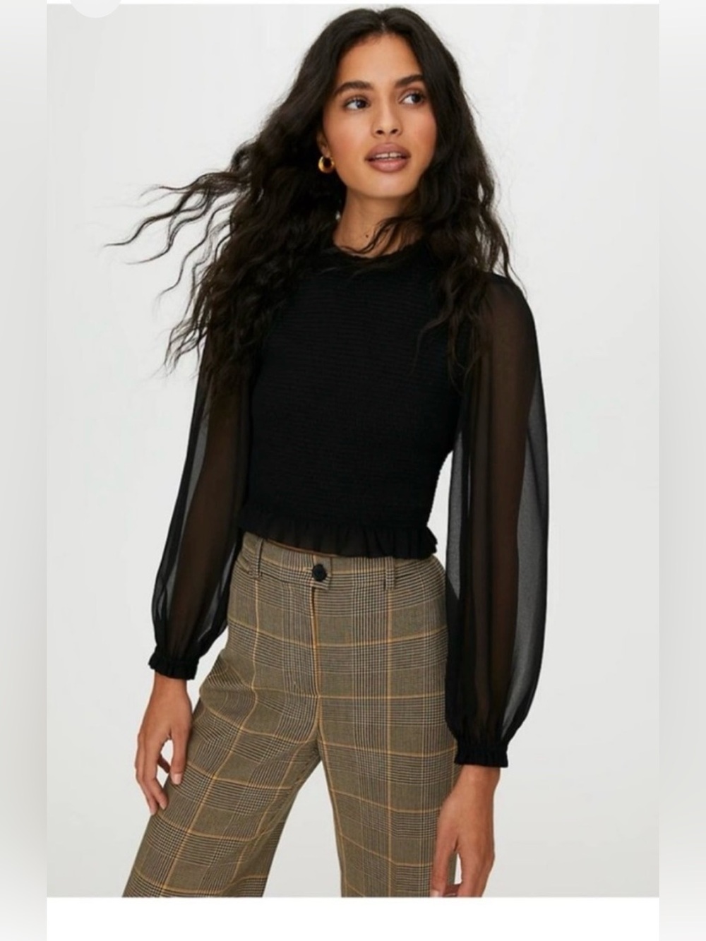 Aritzia Wilfred Tempest Blouse | Size Medium